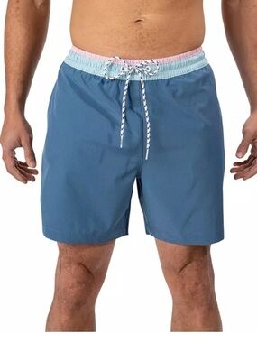 Chubbies 5.5-Inch The Gravel Roads Swim Trunks Shorts Dusty Blue XL